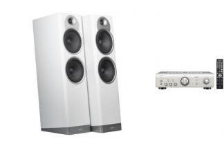 DENON PMA-600NE S + JAMO S7-27F GREY C