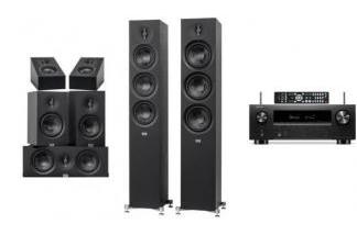 DENON AVR-X2800H + ELAC DEBUT 3.0 F5.3 / B5.3 / C6.3 / A4.3