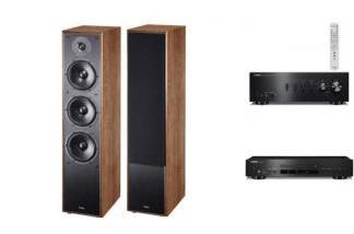 YAMAHA A-S501 + CD-S303 + MAGNAT MONITOR S70 walnut