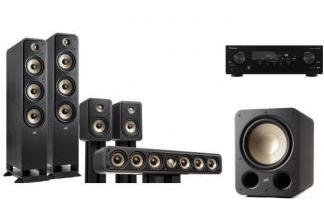 PIONEER VSX-835D + POLK AUDIO ES60E + ES30 + ES15 + ES12