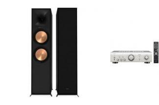 DENON PMA-600NE S + KLIPSCH R-800F