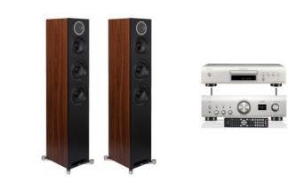 DENON PMA-900HNE s + DCD-600NE + ELAC REFERENCE F5
