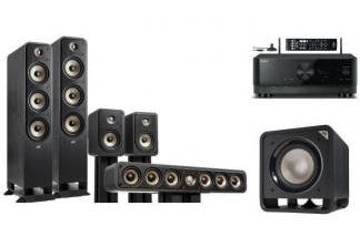 YAMAHA RX-V6A + POLK AUDIO ES60 + ES35 + ES15 + HTS SUB10