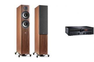 MAGNAT MR780 + Polk Audio Reserve R600 walnut