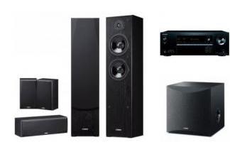 ONKYO TX-SR494DAB + YAMAHA NS-F51 + SW100