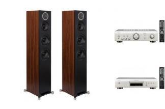 DENON PMA-600NE s + DCD-600NE + ELAC REFERENCE F5