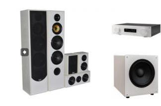 JBL MA710 WHT + TAGA HARMONY TAV-606v3 + TSW-90 białe