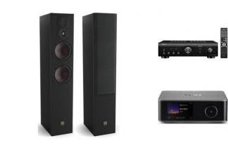 DENON PMA-600NE + WIIM ULTRA + DALI OPTICON 6 MK2