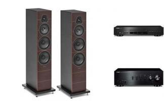 YAMAHA A-S301 + CD-S303 + SONUS FABER LUMINA V (wenge)