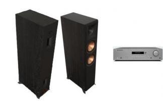 CAMBRIDGE AUDIO AXR100D + KLIPSCH RP-6000F II