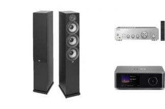 PIONEER A-40AE s + WIIM ULTRA + ELAC DEBUT F6.2
