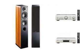 DENON PMA-600NE S + DCD-600NE + INDIANA LINE NOTA 550 X