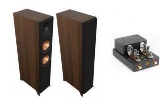 UNISON RESEARCH TRIODE 25 + KLIPSCH RP-6000F II walnut