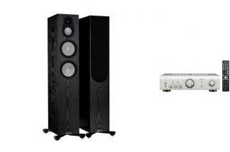 DENON PMA-600NE s + MONITOR AUDIO 7G SILVER 300