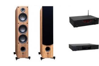 TAGA HARMONY HTA-800B + TCD-50 + TAV-607F oak