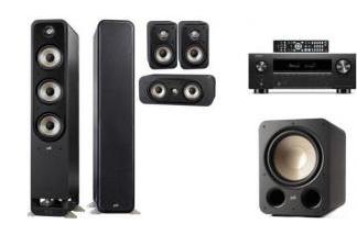 DENON AVC-X3800H + POLK AUDIO ES60E + ES15E + ES30CE + ES12