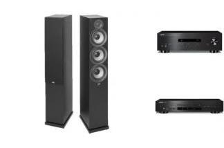 YAMAHA A-S201 + CD-S303 + ELAC DEBUT 2.0 F6.2