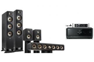 YAMAHA RX-V4A + POLK AUDIO ES60 + ES35 + ES15