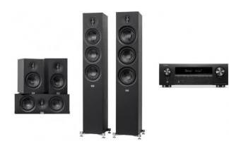 DENON AVR-X1800H + ELAC DEBUT 3.0 F6.3 / B5.3 / C6.3