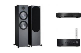 YAMAHA A-S501 + CD-S303 + MONITOR AUDIO BRONZE 500