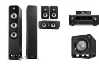 DENON AVC-X3800H + POLK AUDIO ES60E + ES15E + ES30CE + HTS SUB10