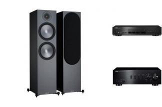 YAMAHA A-S701 + CD-S303 + MONITOR AUDIO BRONZE 500