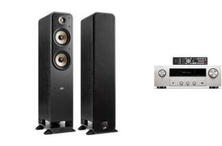 DENON DRA-900H s + POLK AUDIO ES55