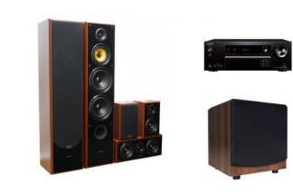 ONKYO TX-NR5100 + TAGA HARMONY TAV-606 v3 + TSW-80 orzech