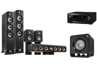 PIONEER VSX-LX505 + POLK AUDIO ES60E + ES30C + ES15 + HTS SUB10