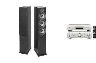 DENON PMA-600NE s + DCD-600NE + ELAC DEBUT F6.2