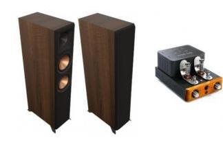 UNISON RESEARCH SIMPLY ITALY USB ch + KLIPSCH RP-6000F II walnut