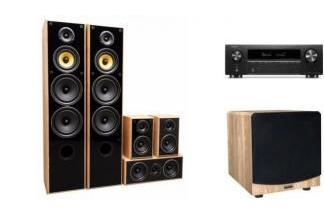 DENON AVR-X1800H + TAGA HARMONY TAV-606v3 + TSW-80 oak