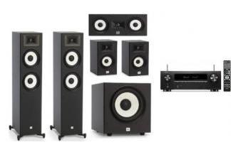 DENON AVR-X1700H DAB + JBL STAGE A170 (5.1)
