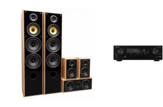 PIONEER VSX-835D + TAGA HARMONY TAV-606v3 oak