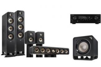 PIONEER VSX-835D + POLK AUDIO ES60E + ES30 + ES15 + HTS SUB10