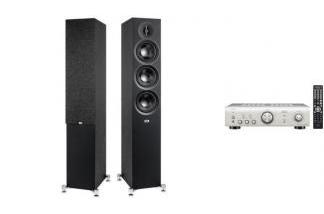 DENON PMA-600NE s + ELAC DEBUT 3.0 F5.3