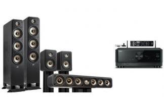 YAMAHA RX-V6A + POLK AUDIO ES60 + ES35 + ES15