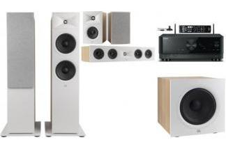 YAMAHA RX-V4A + JBL STAGE 260F / 250B / 245C / 220P LATTE