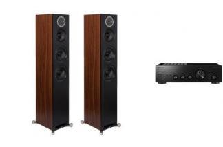 PIONEER A-10AE + ELAC DEBUT REFERENCE F5