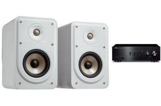 YAMAHA A-S301 + POLK AUDIO ES20 białe