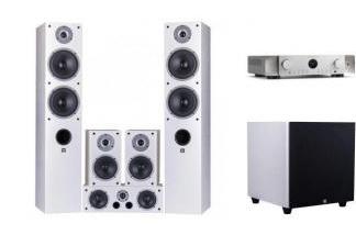 MARANTZ CINEMA 70 S + WILSON RAPTOR 7/1/V / SUB-10 białe