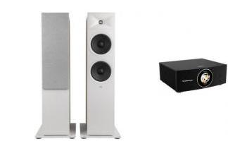 Cabasse Abyss + Jbl Stage 260f latte