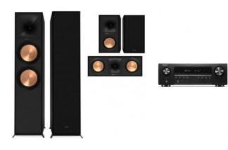 DENON AVC-S670H + KLIPSCH R-600F / R-40M / R-50C