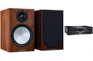 MAGNAT MR780 + Monitor Audio 7G silver 100 walnut