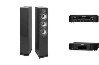 MARANTZ NR1200 + CD6007 + ELAC DEBUT F6.2