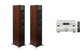 DENON PMA-600NE s + DCD-600NE + ELAC REFERENCE F5