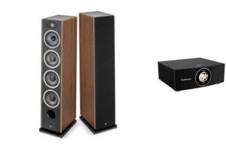 CABASSE ABYSS + FOCAL VESTIA N3 dark wood