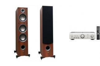 DENON PMA-600NE S + TAGA HARMONY TAV-607F walnut