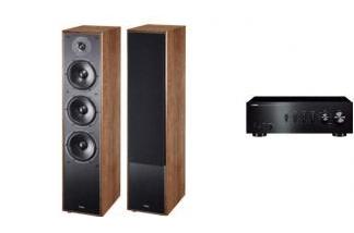 YAMAHA A-S301 + MAGNAT MONITOR S70 walnut