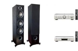 DENON PMA-600NE S + DCD-600NE + TAGA HARMONY TAV-607F